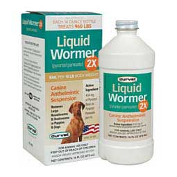 Liquid Wormer 2X for Dogs Durvet
